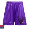 David Luke Shadow Stripe Shorts (Purple) Thumbnail