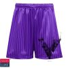 David Luke Shadow Stripe Shorts (Purple) Thumbnail