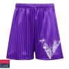 David Luke Shadow Stripe Shorts (Purple) Thumbnail
